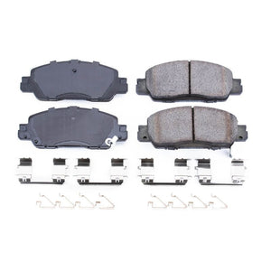 PowerStop 17 fits Honda Accord Front Z17 Evolution Ceramic Brake Pads w/Hardware