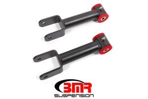 BMR UTCA012H Fox fits Mustang Non-Adj. Upper Control Arms (Polyurethane) - Blac