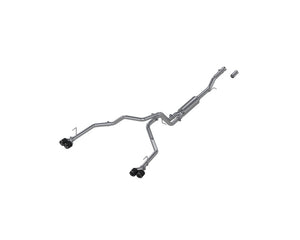 MBRP S50593CF fits Chevrolet Suburban XL 5.3L 3in T304 SS 2.5in Dual Cat-back