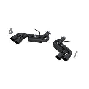 MBRP S7036BLK fits Chevy Camaro V8 6.2L 6spd 3in Black Race Dual Axle Back Tips