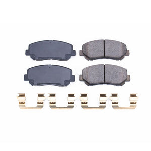 PowerStop 17 fits Mazda CX-5 Front Z17 Evolution Ceramic Brake Pads w/Hardware