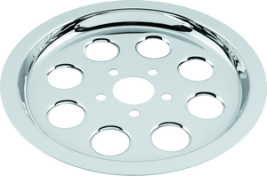 Bikers Choice 493393 84-99 Big Twin Chrome Pulley Cover 70 Tooth Replaces H-D 9