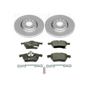 PowerStop ESK5218 fits Saab 99-02 9-3 Front Euro-Stop Brake Kit