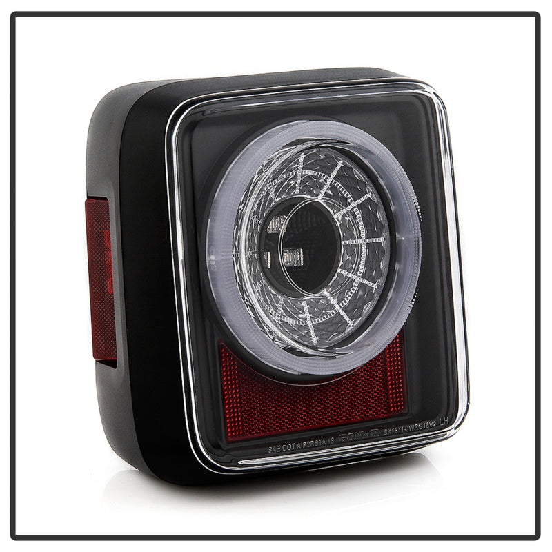 Spyder 5086174 fits Jeep 19-20 Wrangler - Full LED Tail Lights - Seq Turn Signa