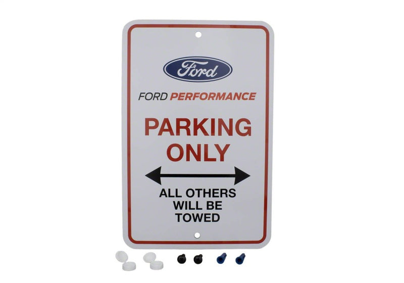 fits Ford Racing M-1827-PARK fits Ford Performance Parking Only Sign