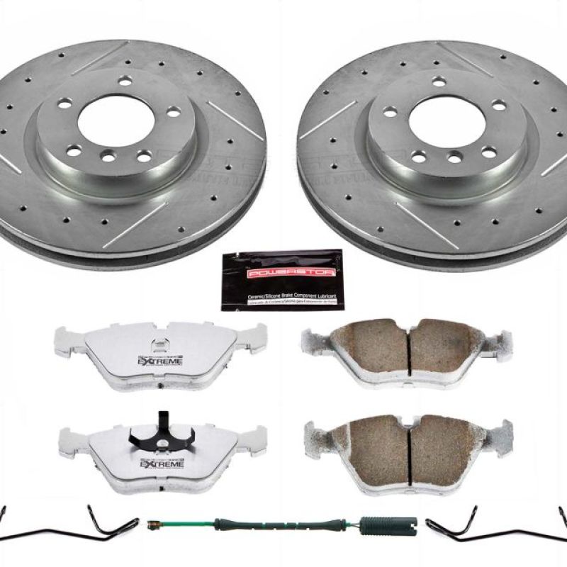 PowerStop K582-26 95-99 fits BMW M3 Front Z26 Street Warrior Brake Kit