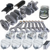Eagle 62303060 fits Chevy 350 3.750in Crank 6.000in I-Beam Rods -18cc 4.060in Pistons Rotating Assembly