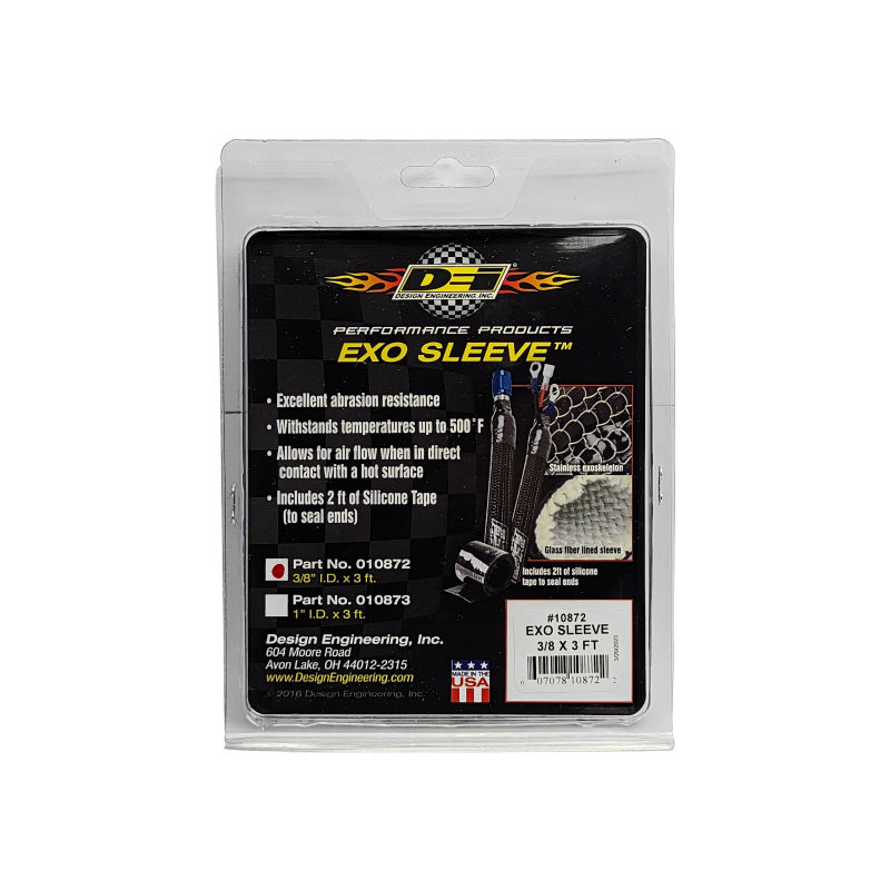 DEI  10872 EXO Series Sleeve 3/8in ID x 3ft - Black