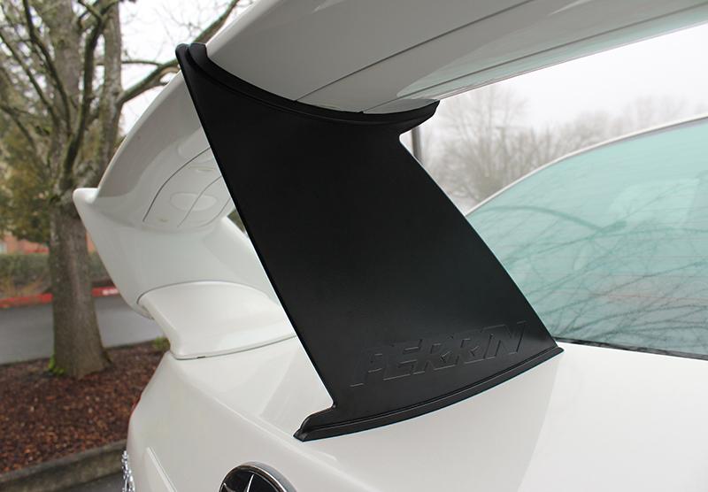 PERRIN PSP-BDY-101BK 11-14 fits Subaru STI Wing Stabilizer - Black (Sedan Only)