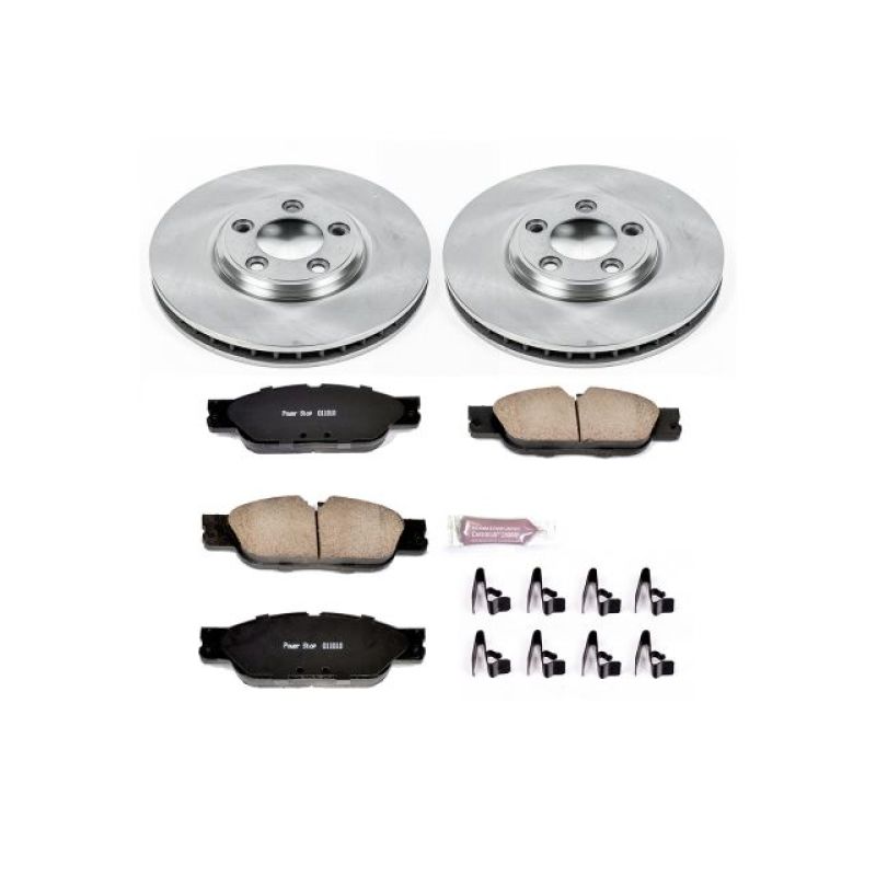 PowerStop KOE1349 2005 fits Jaguar S-Type Front Autospecialty Brake Kit