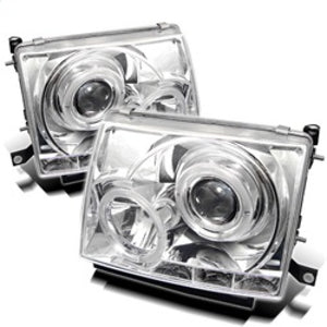 Spyder 5011954 fits Toyota 97-00 Tacoma Projector Headlights LED Halo LED Chrom