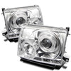 Spyder 5011954 fits Toyota 97-00 Tacoma Projector Headlights LED Halo LED Chrom
