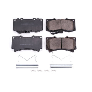 PowerStop 17 fits Hummer H3 Front Z17 Evolution Ceramic Brake Pads w/Hardware