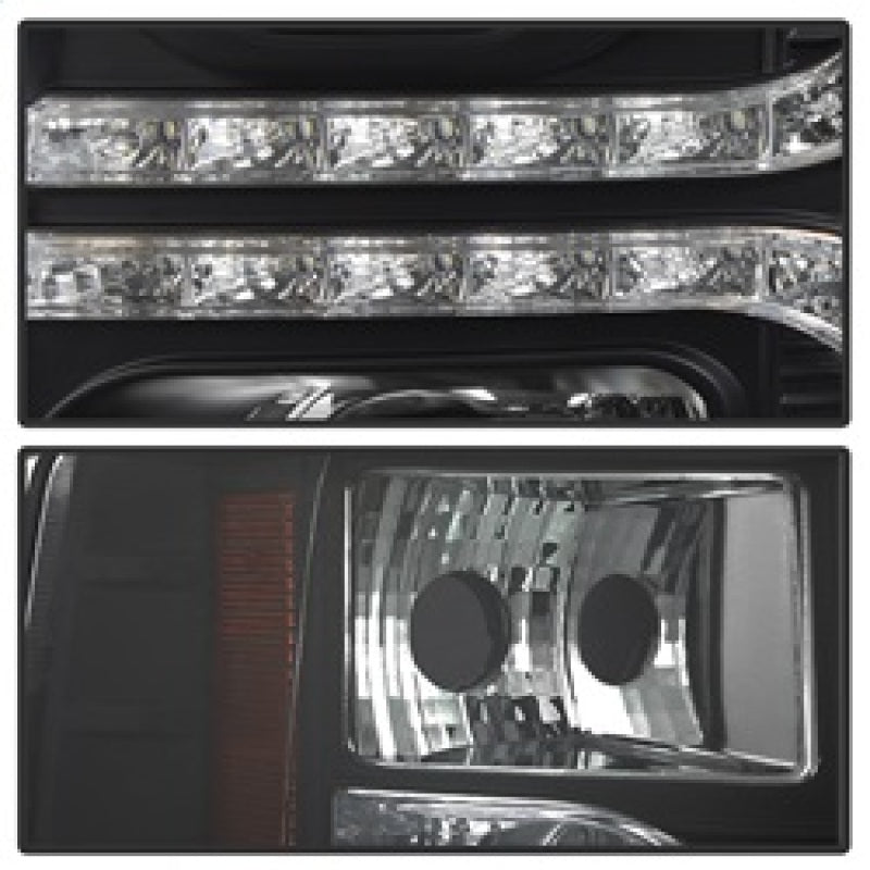 Spyder 5083524 fits Chevy 07-13 Silverado 1500 V2 Projector Headlights - LED DR