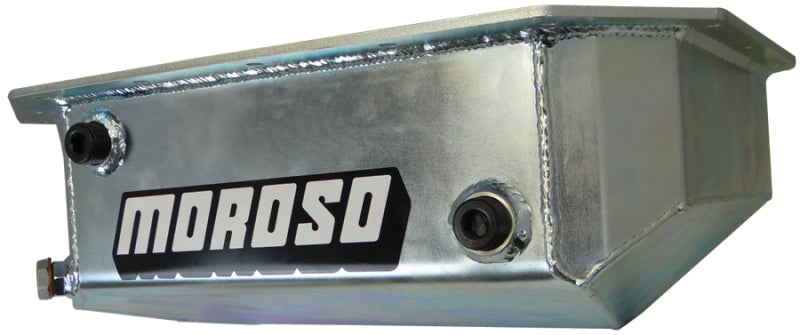 Moroso 20919 fits Acura/Honda K Series (Notched) Road Race Baffled Wet Sump Extra Capacity 5.5in Steel Oil Pan