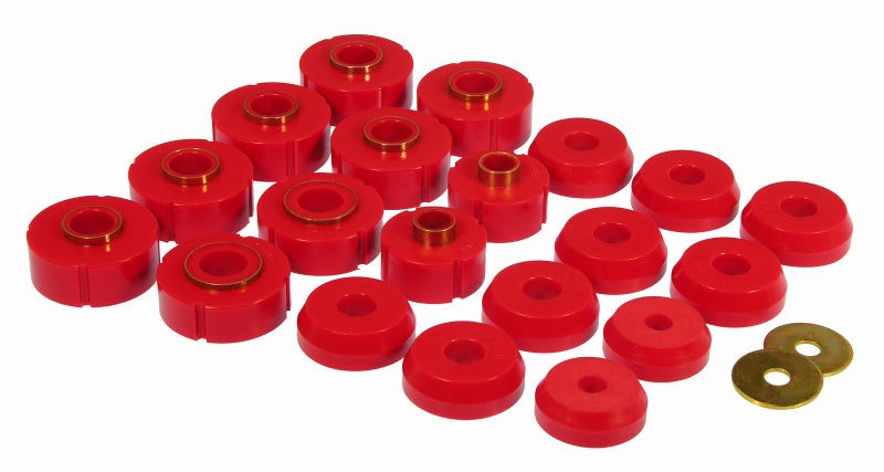 Prothane 6-115 fits Ford F-150/250LD (Std/Extd/Crew) Body Mount - Red