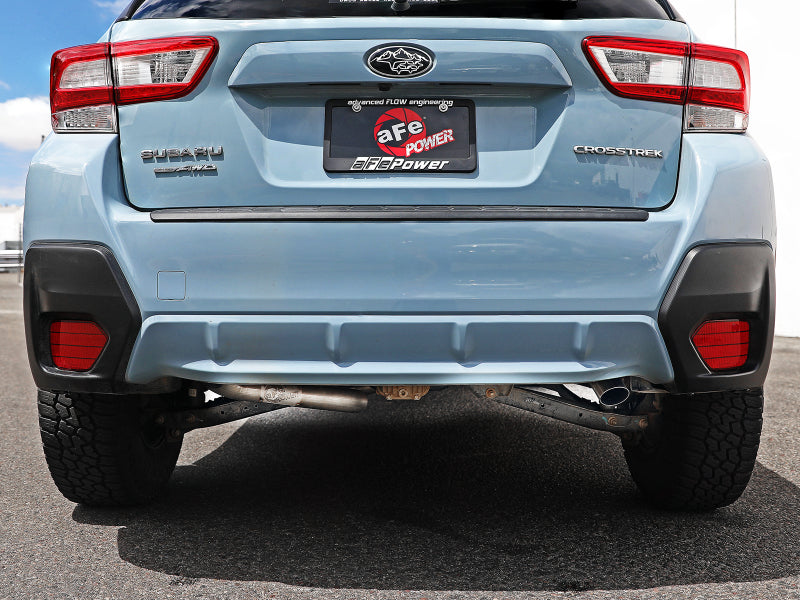 AFE 49-36803 Takeda 2.5in 304 SS Cat-Back Exhaust System fits Subaru Crosstrek