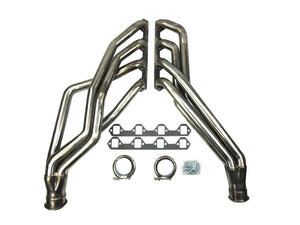JBA 6616S 65-73 fits Ford Mustang 351W SBF 1-3/4in Primary Raw 409SS Long Tube Header