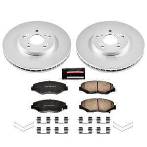 PowerStop fits Honda Pilot Front Z17 Evolution Geo 03-08met Coated Brake Kit