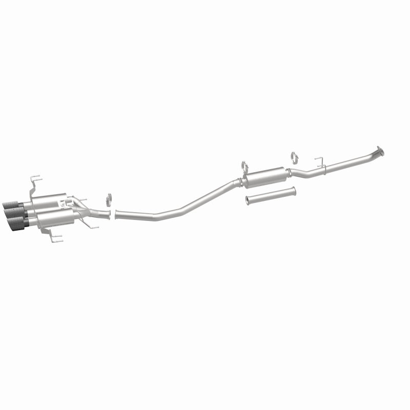 Magnaflow 19708 2023+ fits Honda Civic Type R SPEQ Series Cat-Back Perf Exhaust System w/ CF Tips