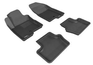 3D MAXpider 2019-2020 fits Hyundai Tucson Kagu 1st Row Floormat - Black