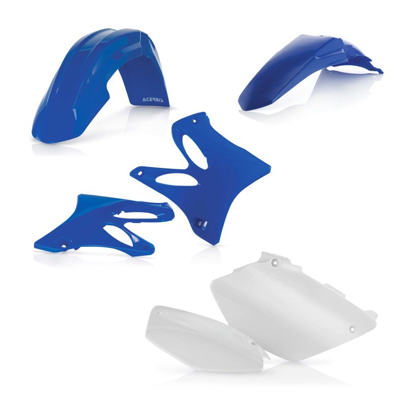 Acerbis 2044700215 fits Yamaha 06-14 YZ125/250 Plastic Kit - Blue/White Original 06