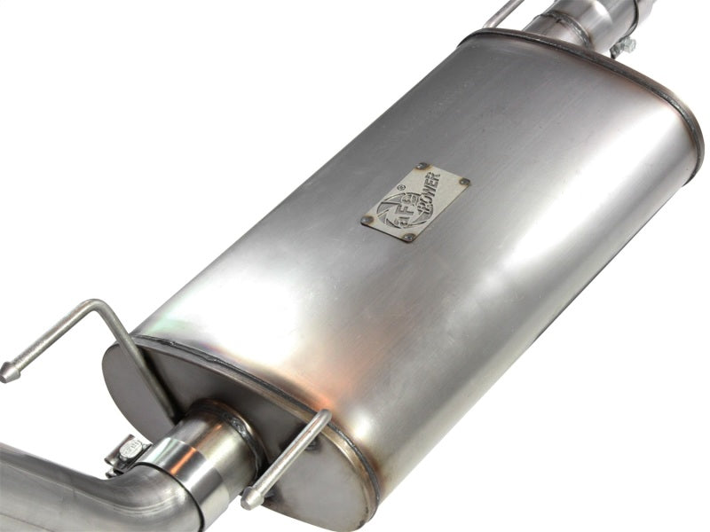 AFE 49-46022-P orce XP 3in Cat-Back Stainless Steel Exhaust w/Polished Tip fits