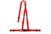 SPARCO 04608DF1RS Belt 2 Inch Red 3Pt Double Release