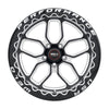 Weld  S90782022P52 Racing 18x12 Laguna Bead Lock 5x120 ET52 BS8.50 Gloss BLK MIL