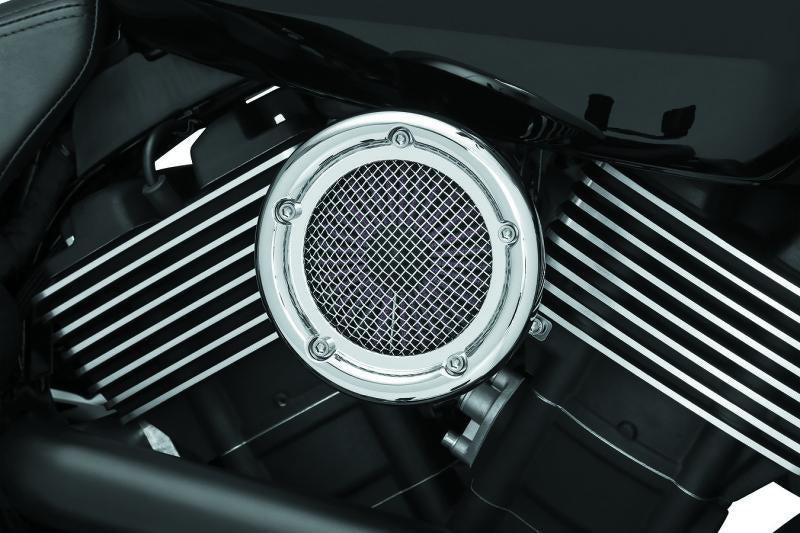 Kuryakyn 9370 Velociraptor Street Air Cleaner Chrome