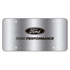 fits Ford Racing M-1828-LS Stainless Steel Marque Plate