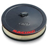 fits Ford 302-352 Racing Air Cleaner Kit - Black Crinkle Finish w/ Red Emblem