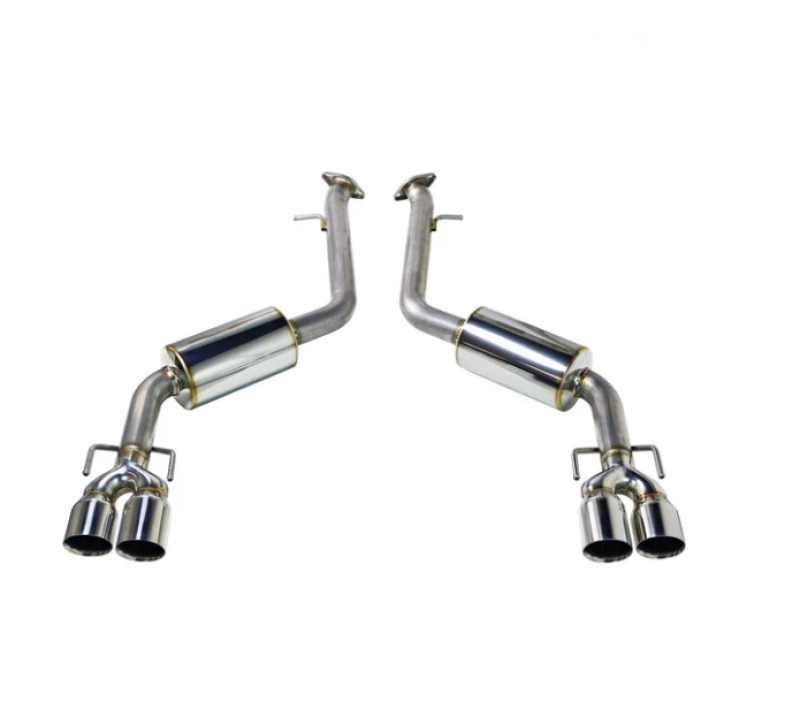 Remark RO-TSE3-DM 17-20 fits Lexus IS200/300/350 Axleback Exhaust - Stainless Double Wall Tip (Muffler Version)