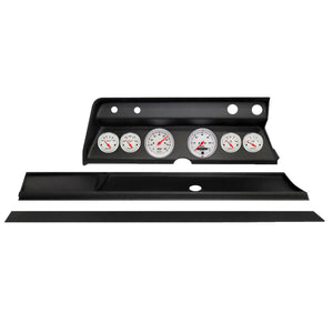 AutoMeter 2932-03 Autometer Arctic White Direct Fit Dash Kit 1967 fits Chevy Chevelle (2 x 3-3/8in. / 4 x 2-1/16in.)