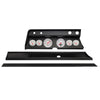 AutoMeter 2932-03 Autometer Arctic White Direct Fit Dash Kit 1967 fits Chevy Chevelle (2 x 3-3/8in. / 4 x 2-1/16in.)