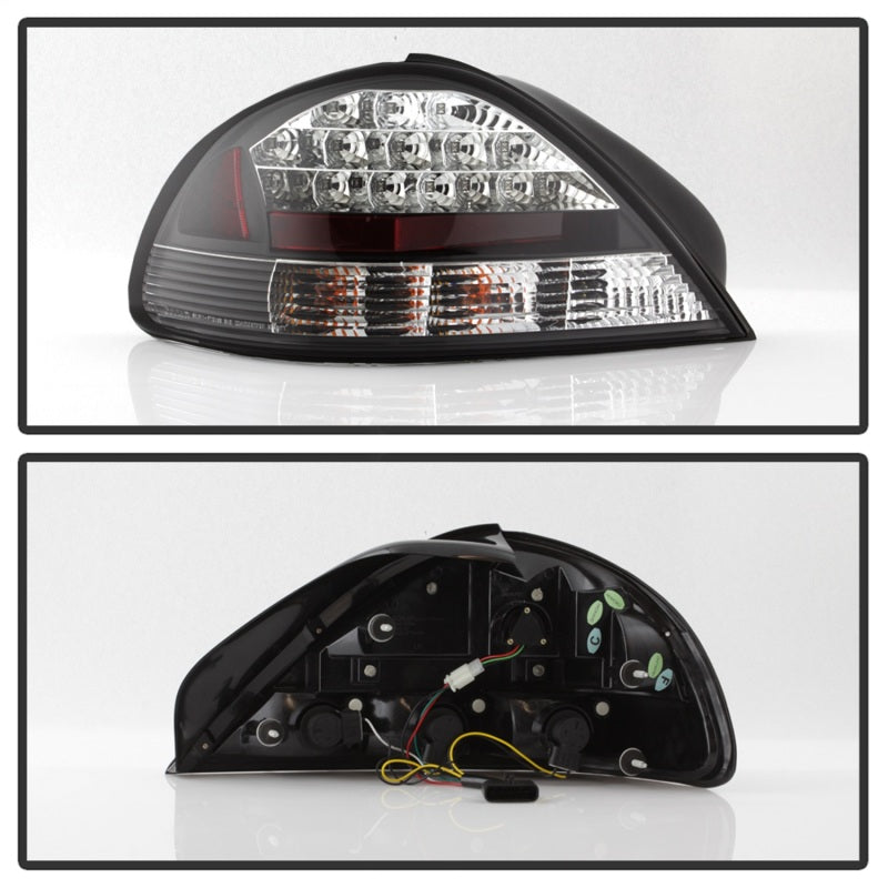 Spyder 5007117 fits Pontiac 99-05 Grand AM LED Tail Lights Black ALT-YD-PGAM99-