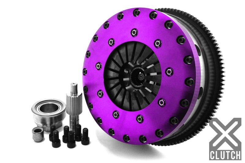 XClutch XKBM23594-2G 11-13 fits BMW 335is Base 3.0L 9in Twin Solid Organic Clutch Kit (6 Bolt/PB in Input Shaft)