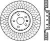Stoptech 126.62128CSL 09-15 Cadillac CTS-V Cryo Slotted Front Left Sport Brake Rotor