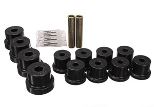 Energy Suspension 3.2102G 67-69 fits Chevrolet Corvette Black Rear Leaf Spring Bushing Set