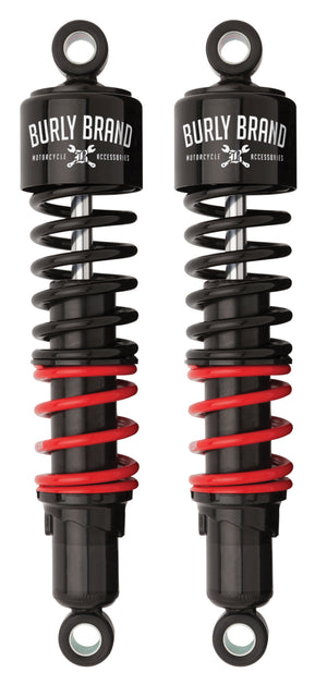 Burly Brand B28-1250 Stiletto Shocks 15.0in - Black