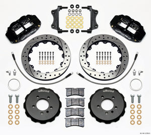 Wilwood 140-12789-D fits Narrow Superlite 6R Front Hat Kit 12.88in Drilled 06-1