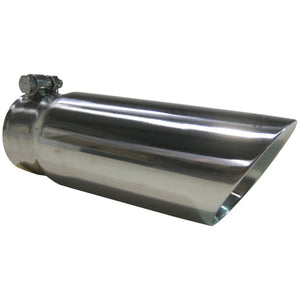 MBRP T5114 MBRP Universal Tip 3in O.D. Dual Wall Angled End 3 inlet 12 length