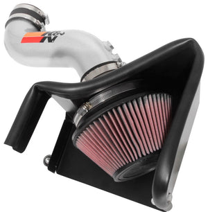 K&N Engineering 69-5321TS K&N 15-18 fits Hyundai Sonata L4-2.4L F/I Silver Typhoon Short Ram Intake