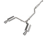 AFE 49-36629-P fits Acura TSX L4 2.4L Takeda 2-1/2in to 2-1/4in 304 SS Cat-Back