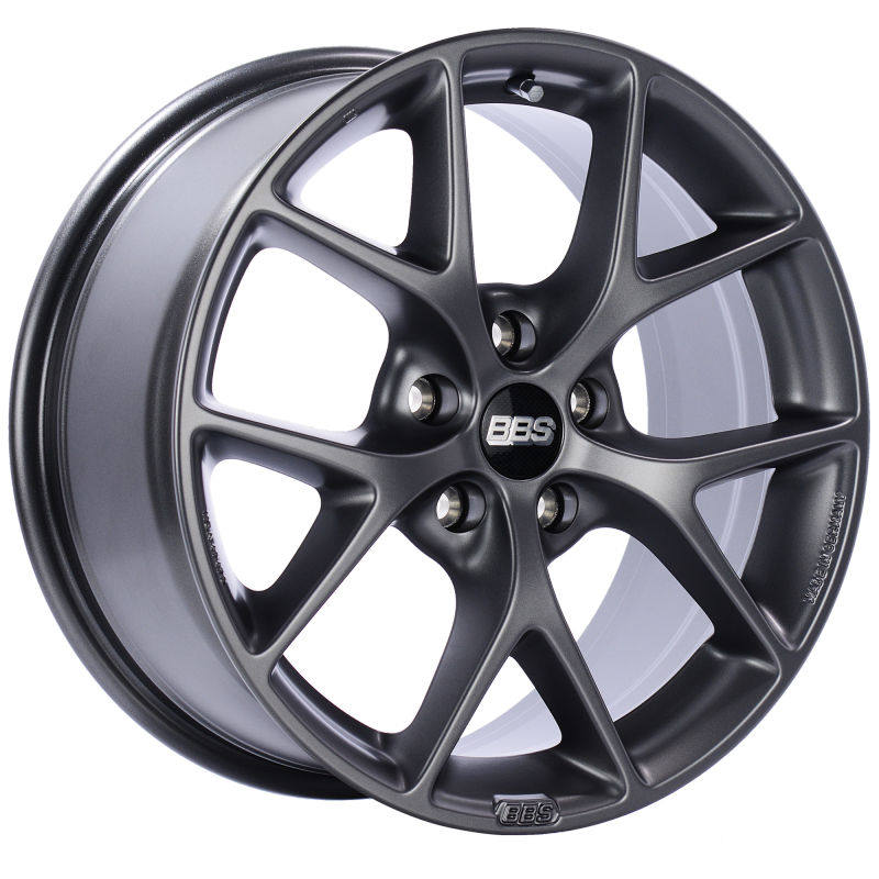 BBS SR001SG SR 17x8 5x120 ET30 CB72.5 Satin Grey Wheel