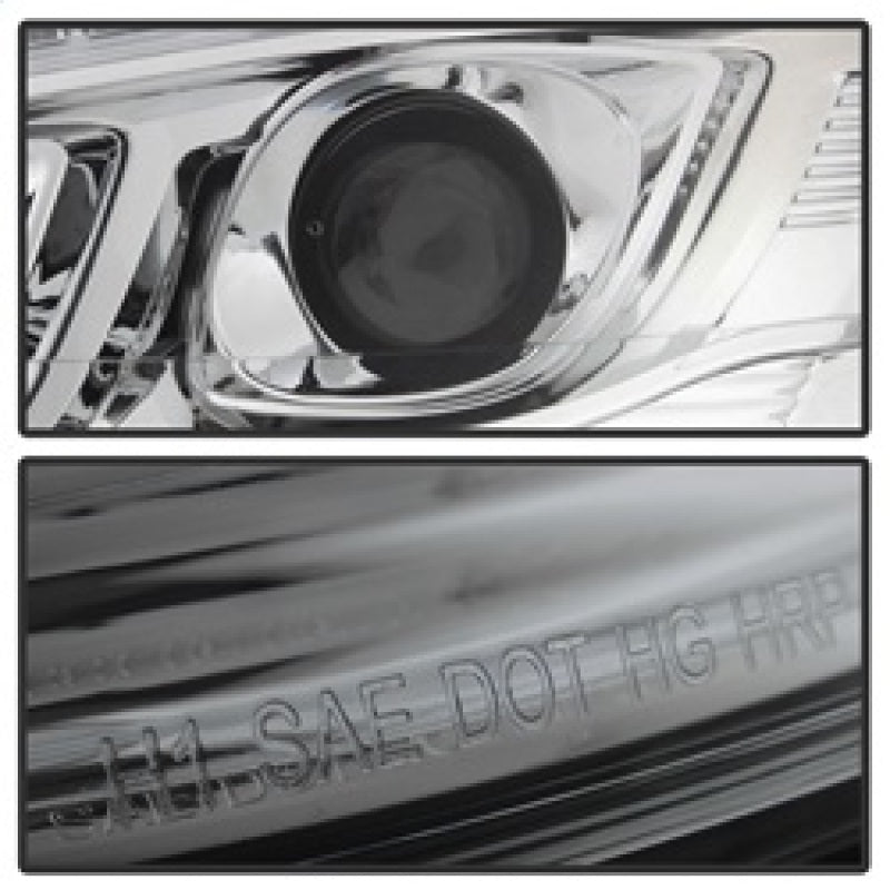 Spyder 5083906 fits Mercedes W221 S Class Headlights - HID Model Only - Chrome