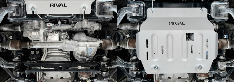 Rival 4x4 2333.1856.2.6 RIVAL 2015+ fits Ford F150 Ecoboost Aluminum Engine Skid Plate Except 2.7