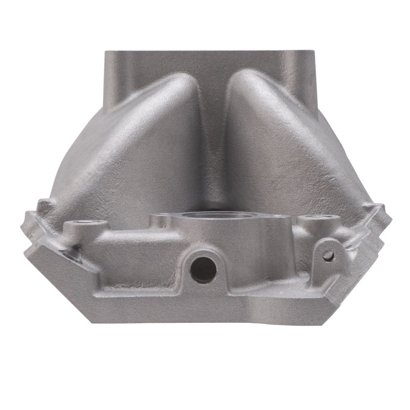 Edelbrock 2896 Manifold BBC Short Deck Super Victor 565 Conventional Rect Port Heads