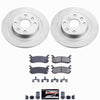 Power Stop 97-03 Ford Escort Rear Z23 Coated Brake Kit
