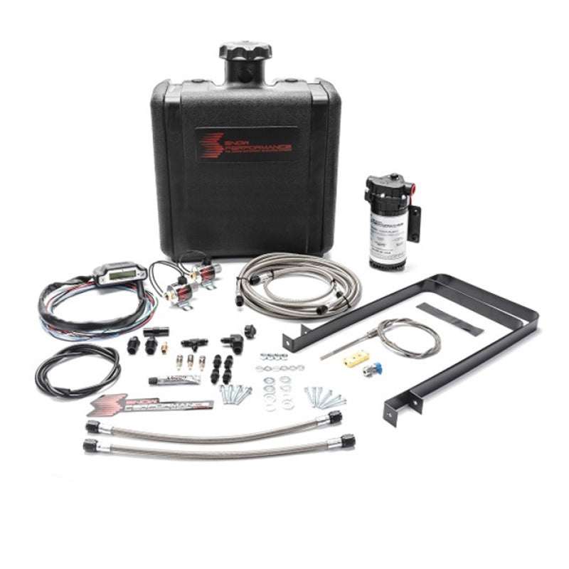 Snow Performance SNO-510-BRD fits Dodge 07-17 6.7L Stg 3 Boost Cooler Water Injection Kit (SS Braided Line & 4AN)